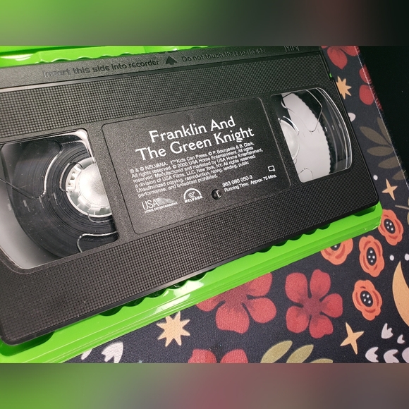 Franklin and the Green Night The Movie VHS 90s Nickelodeon Turtle - Picture 3 of 3